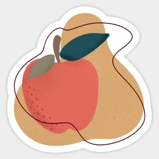 Apple Sticker